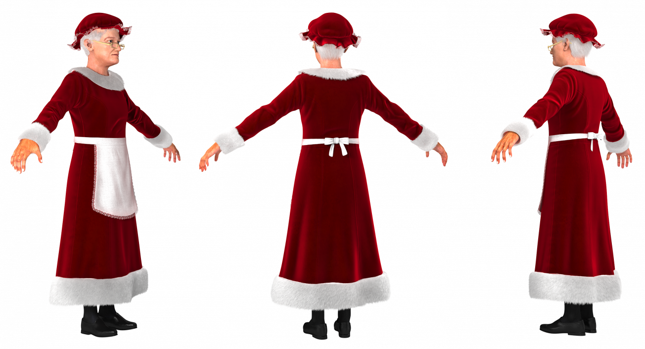 Mrs Claus 3D model