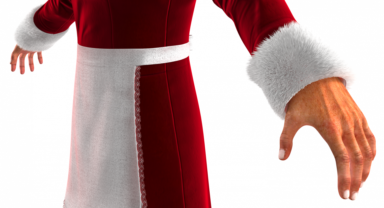 Mrs Claus 3D model