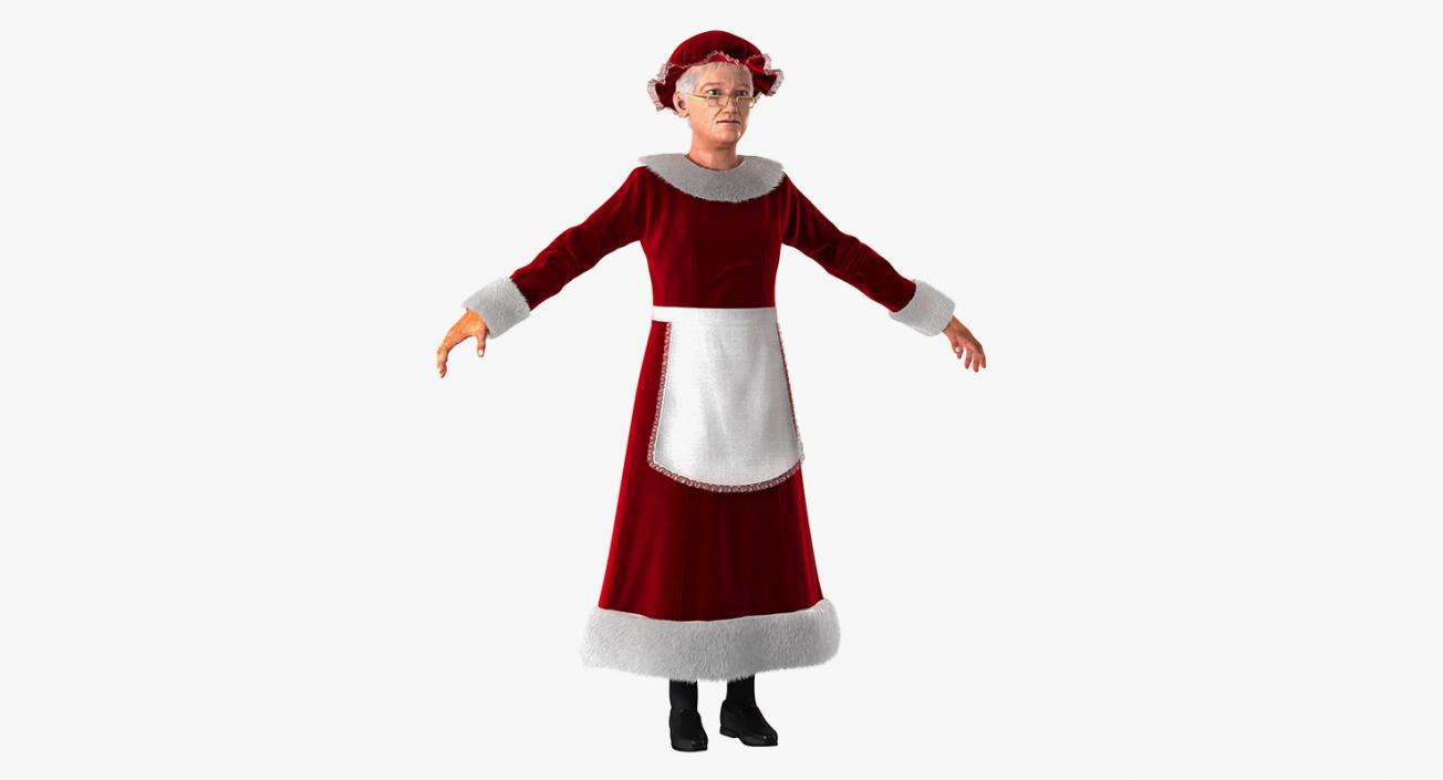 Mrs Claus 3D model