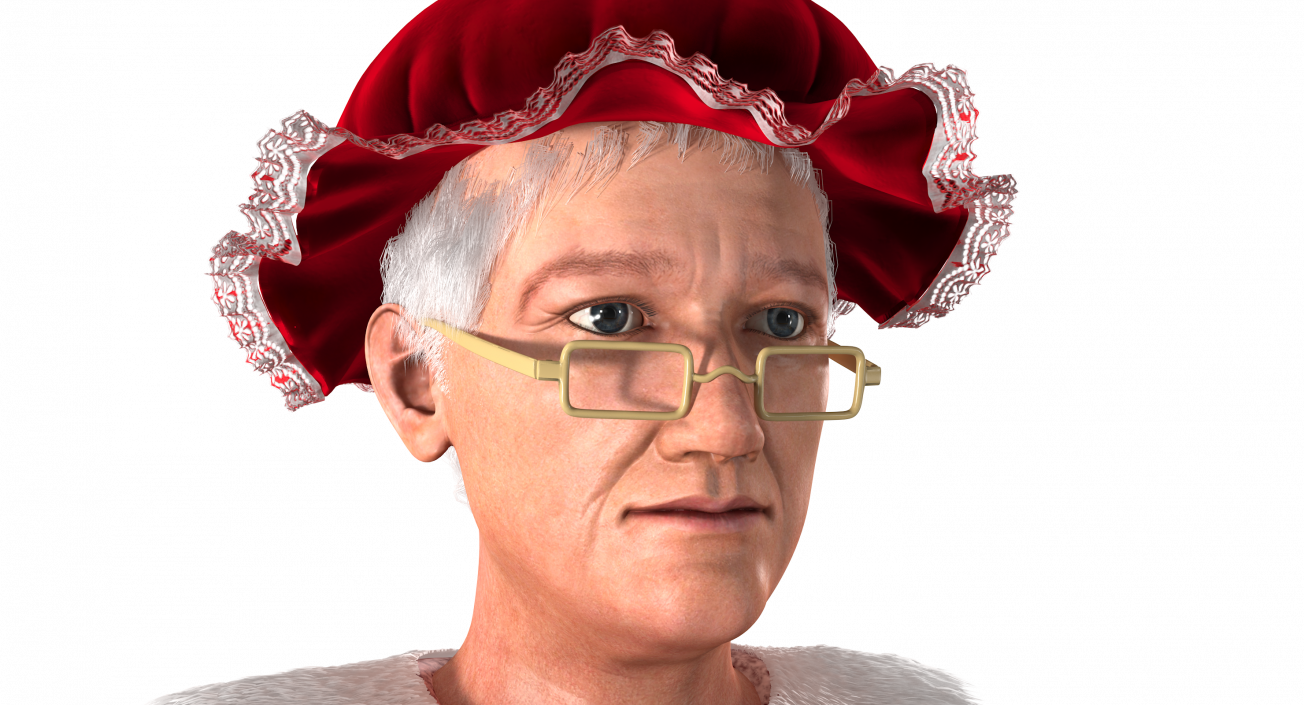 Mrs Claus 3D model