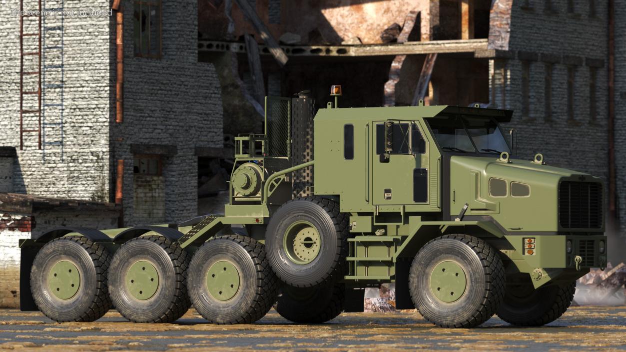 Military Truck Tractor Oshkosh Global HET A1 3D model