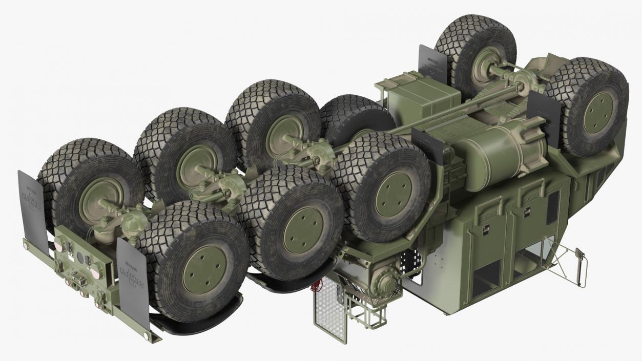 Military Truck Tractor Oshkosh Global HET A1 3D model