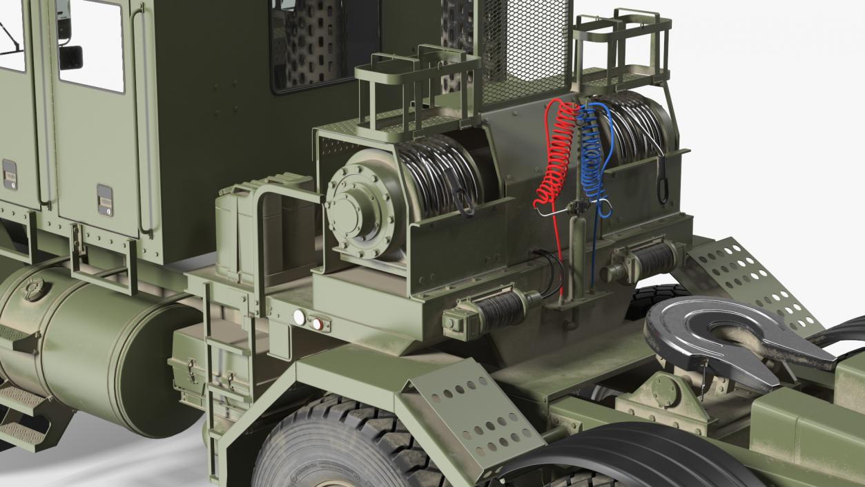 Military Truck Tractor Oshkosh Global HET A1 3D model