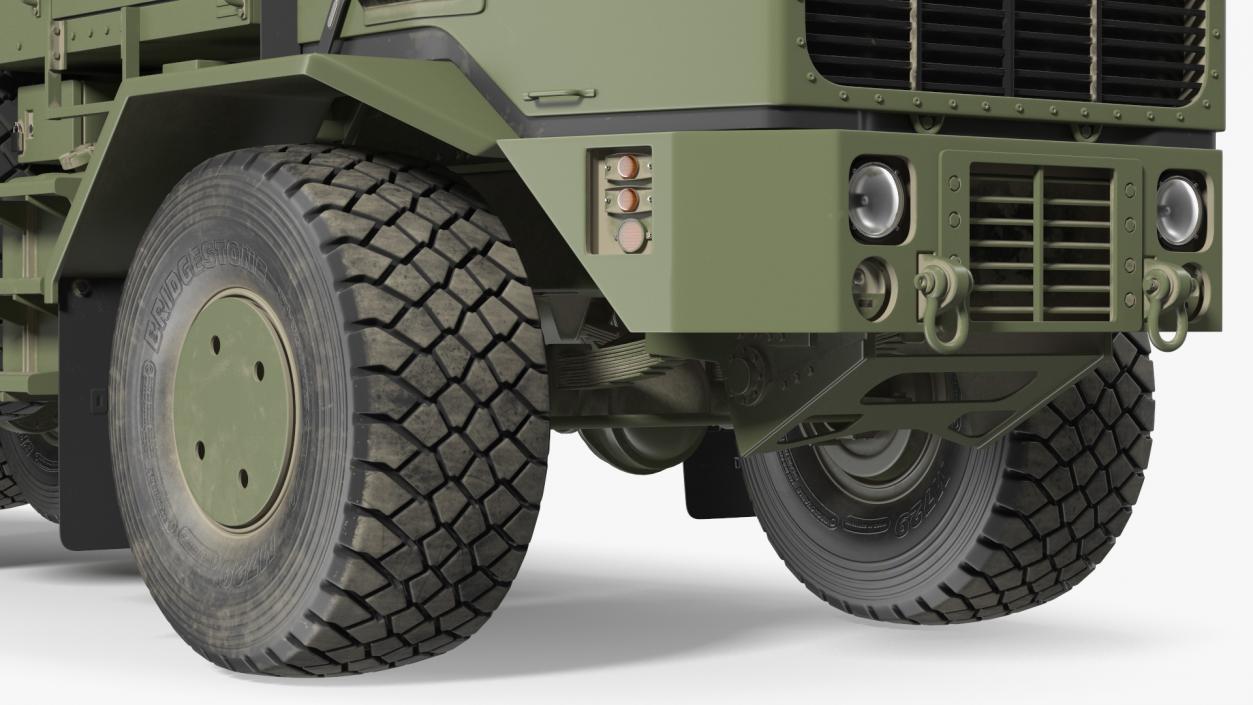 Military Truck Tractor Oshkosh Global HET A1 3D model