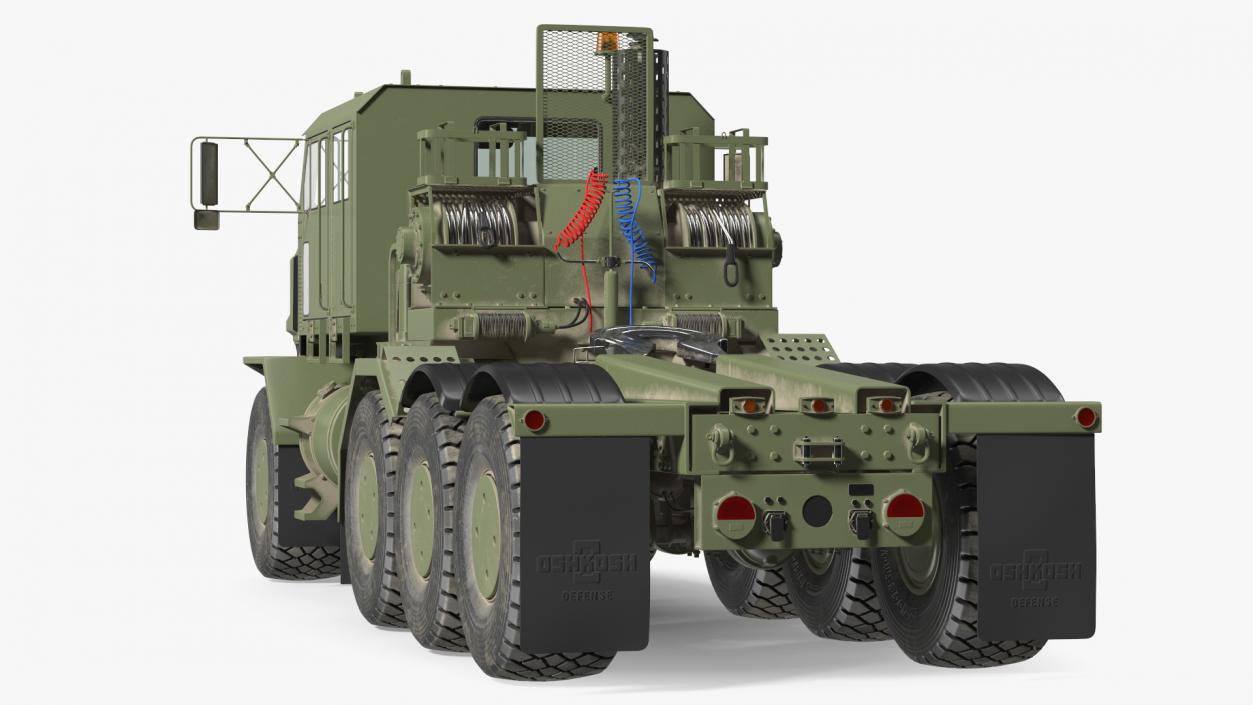 Military Truck Tractor Oshkosh Global HET A1 3D model