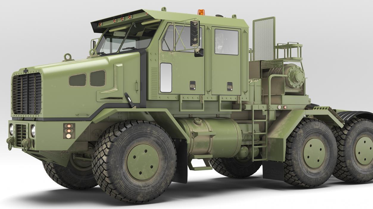 Military Truck Tractor Oshkosh Global HET A1 3D model