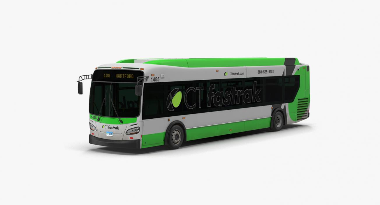 3D Buses Collection 7 model