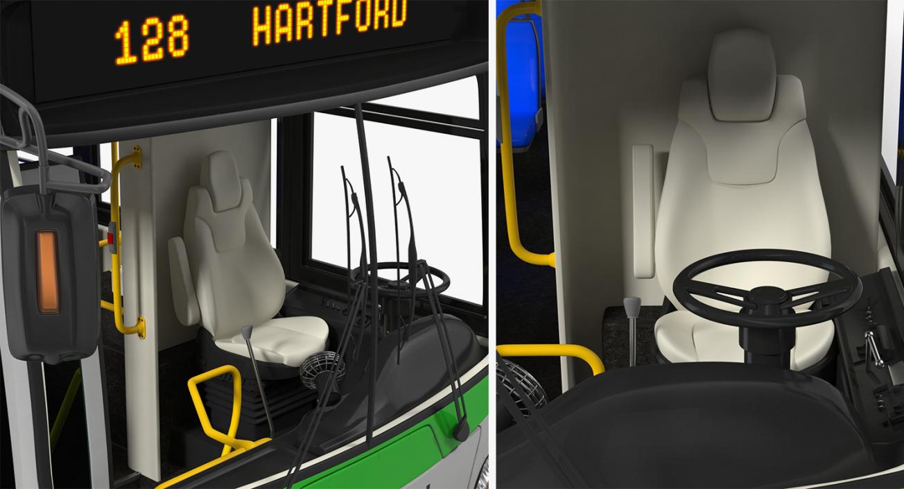 3D Buses Collection 7 model