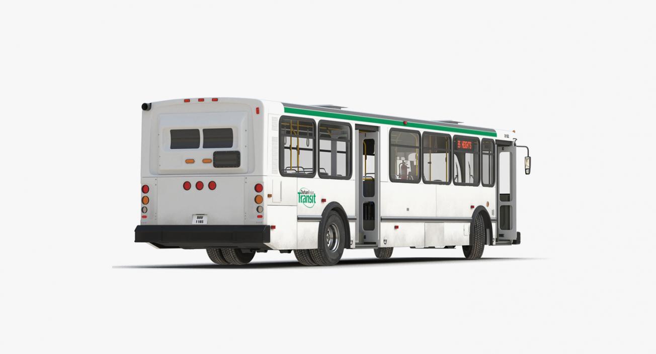 3D Buses Collection 7 model