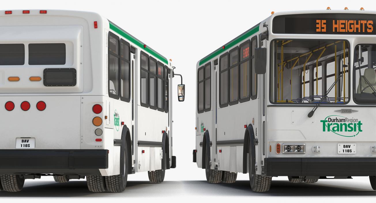 3D Buses Collection 7 model