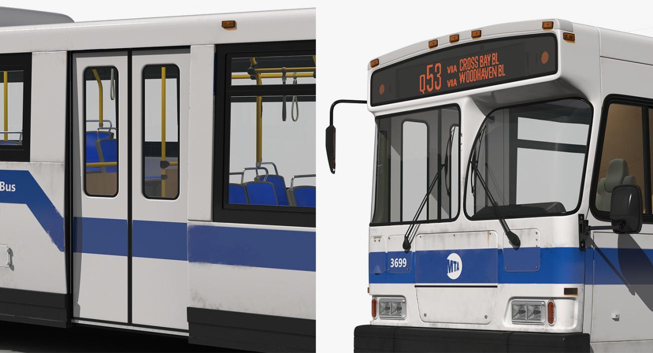 3D Buses Collection 7 model