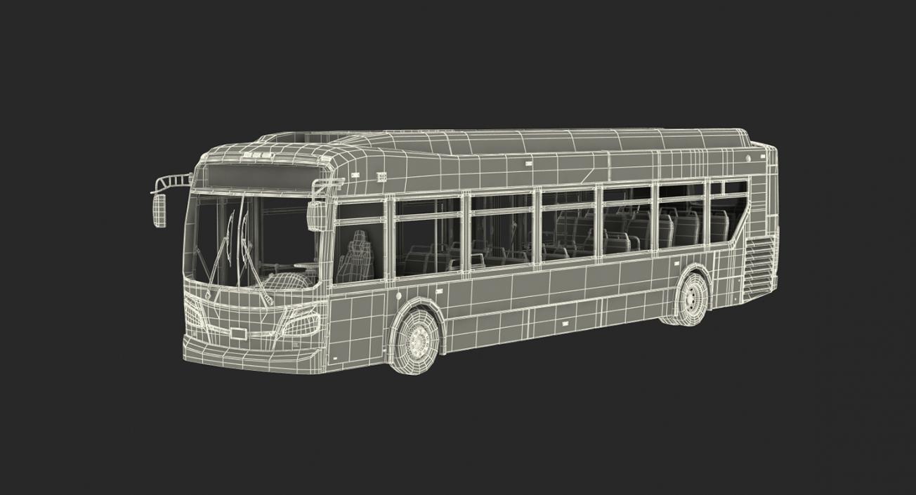 3D Buses Collection 7 model