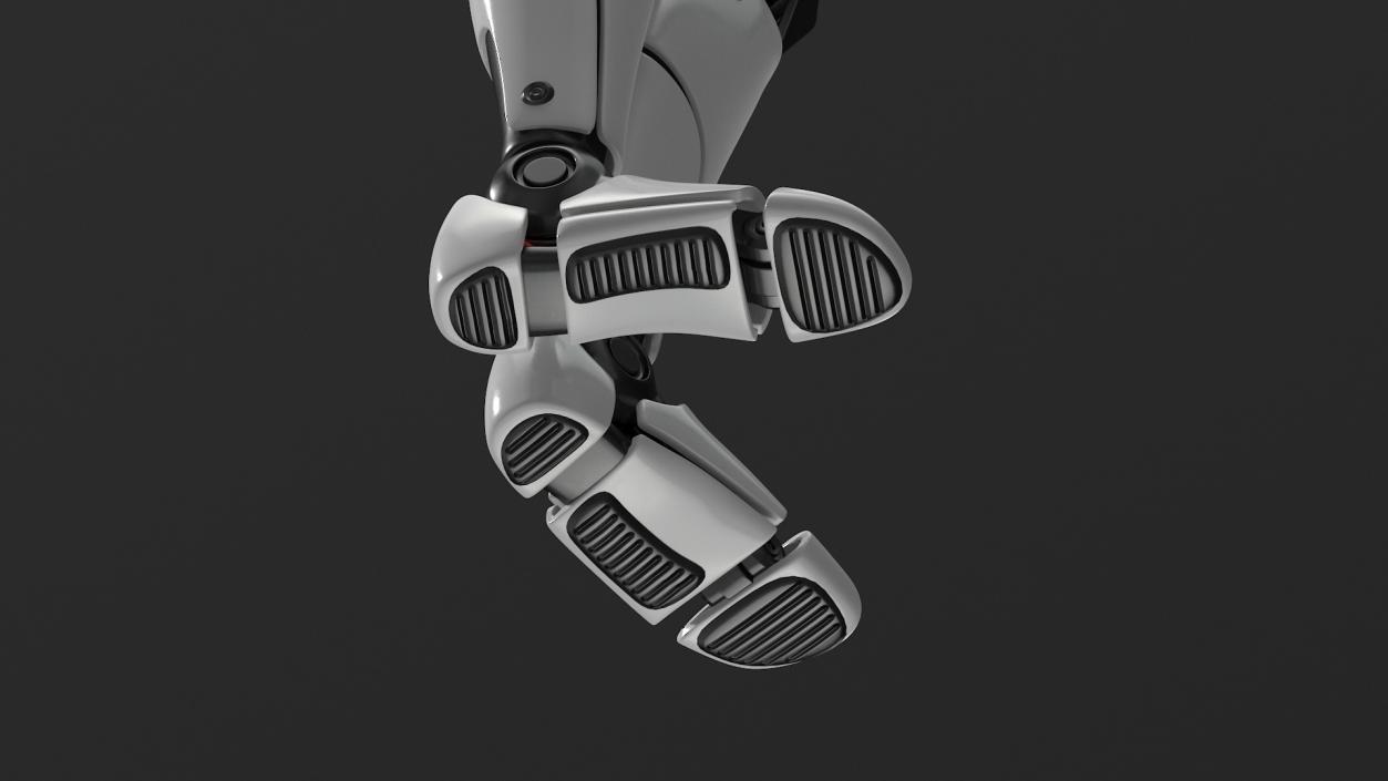 Humanoid Robot Male Poet Pose 3D model