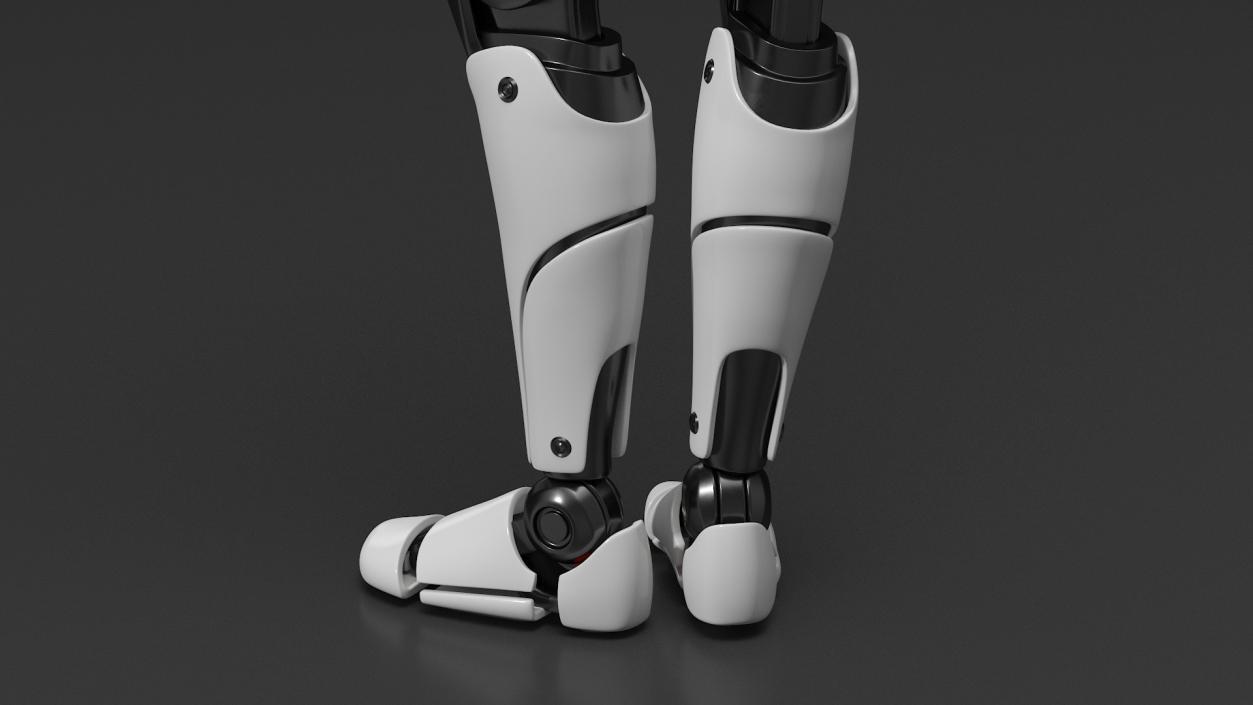 Humanoid Robot Male Poet Pose 3D model