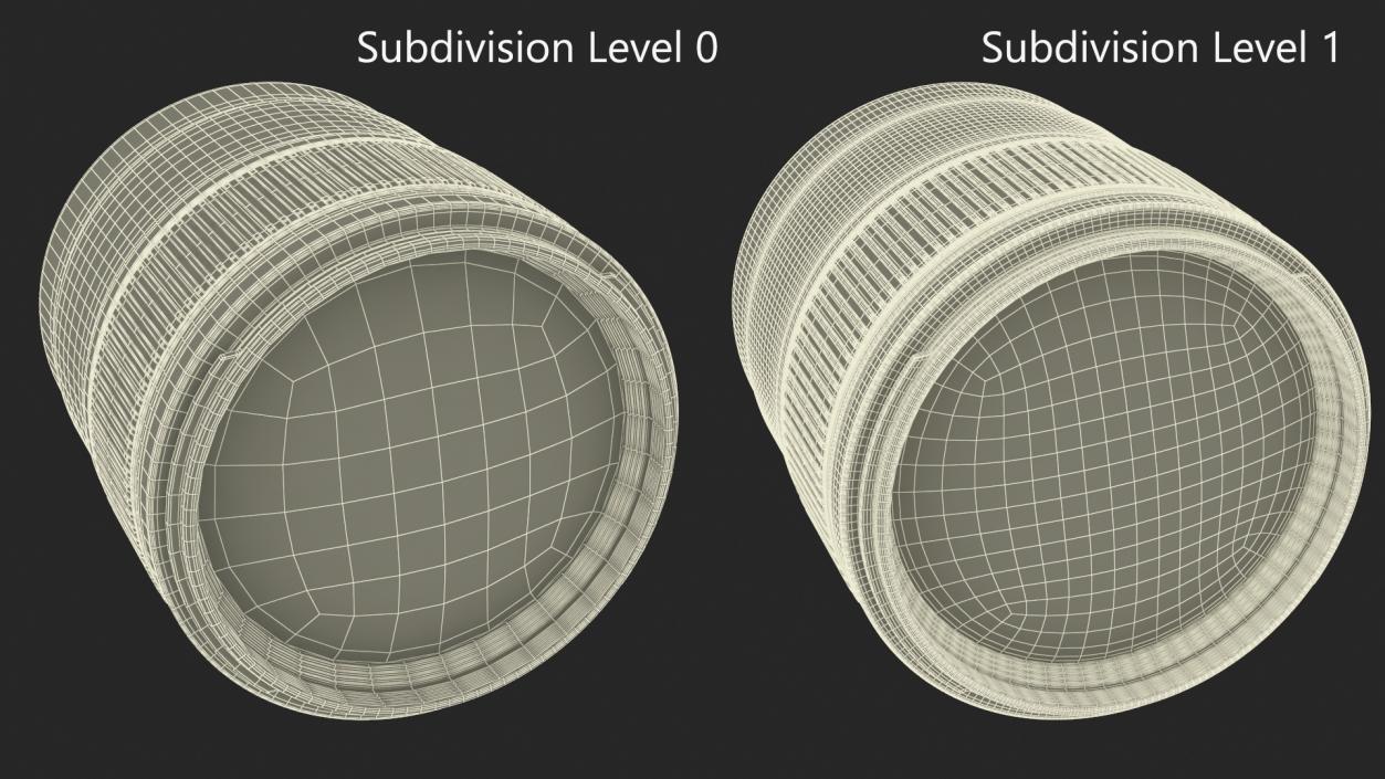 3D Portrait Lens model