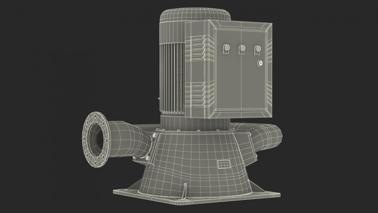 Micro Hydro Turbine 3D model