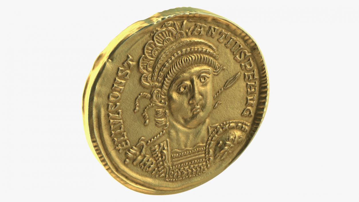 Gold Ancient Coins Collection 3D model