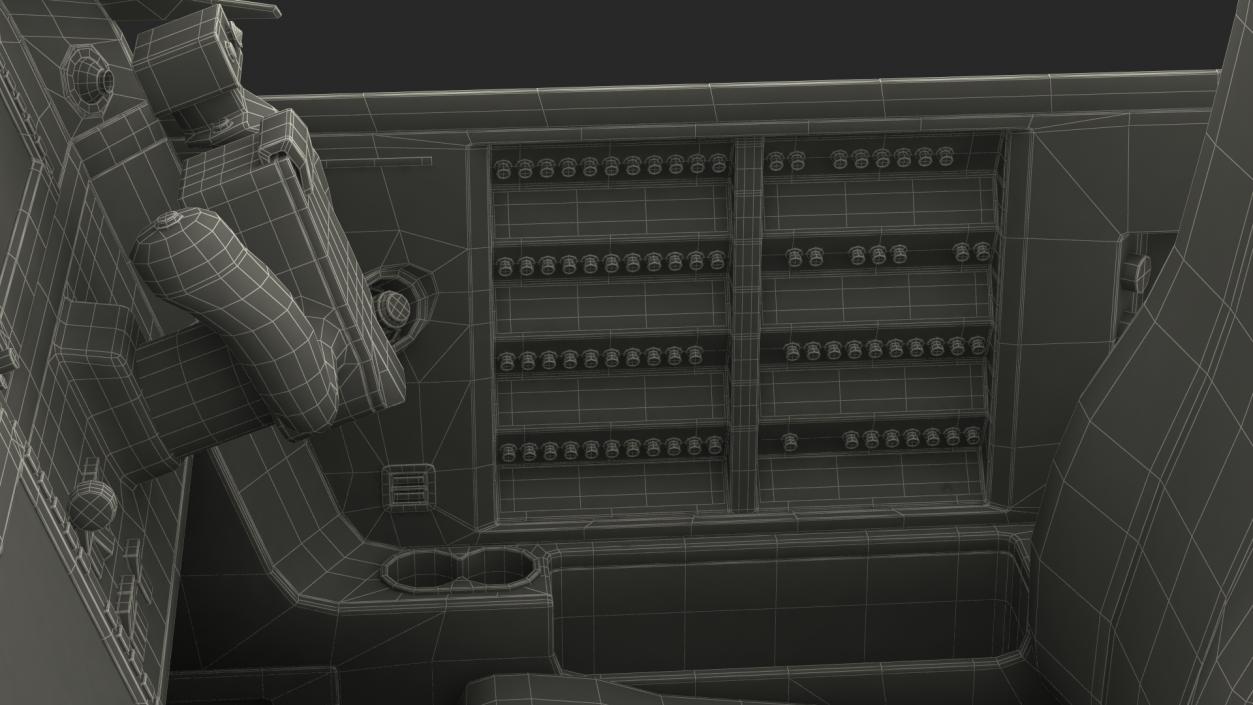 3D Business Aircraft Pilot Cockpit