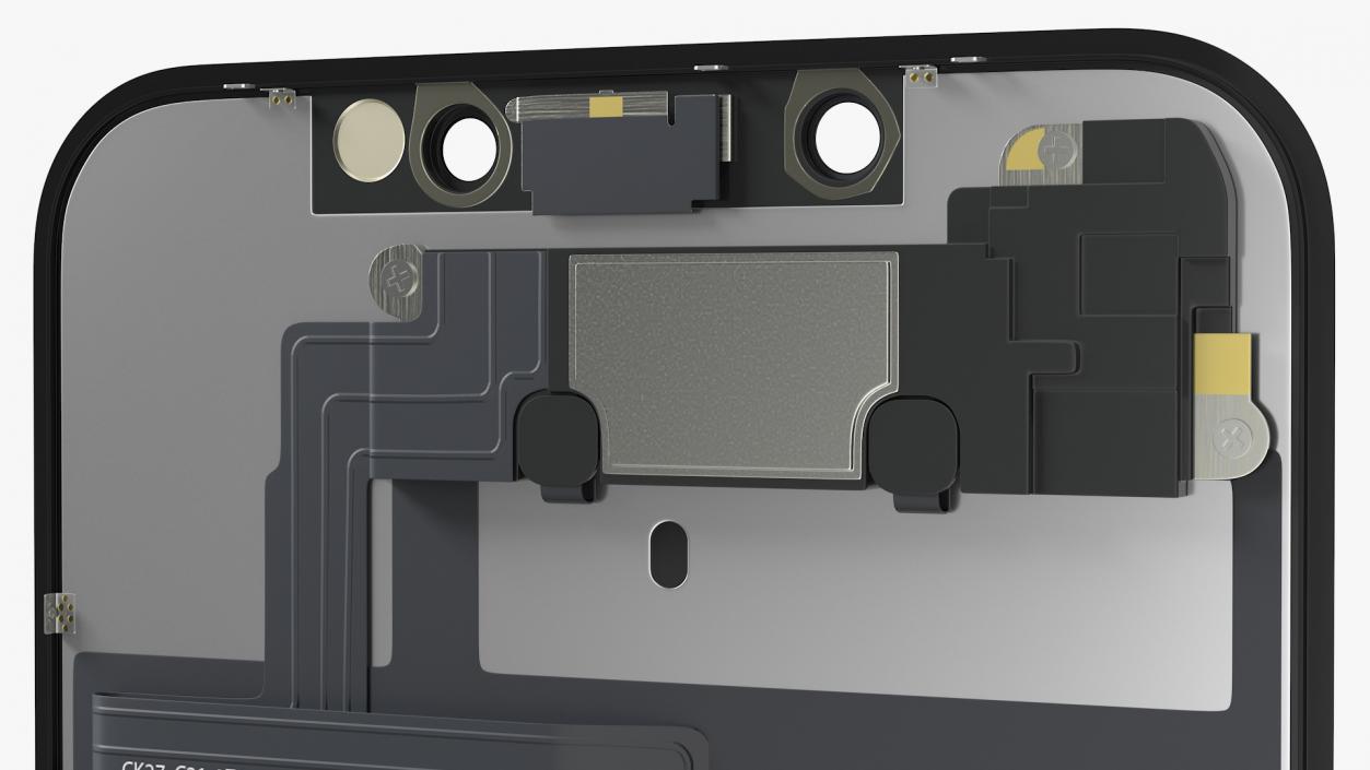 iPhone 11 LCD Display with Frame 3D