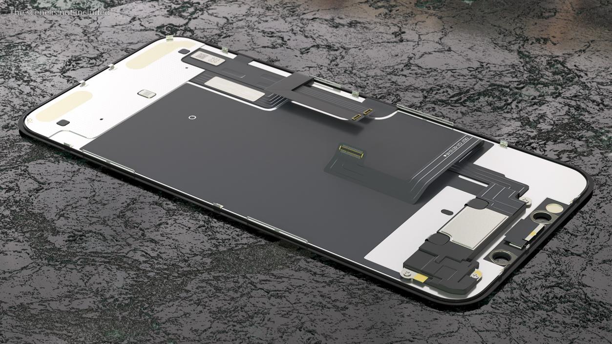 iPhone 11 LCD Display with Frame 3D