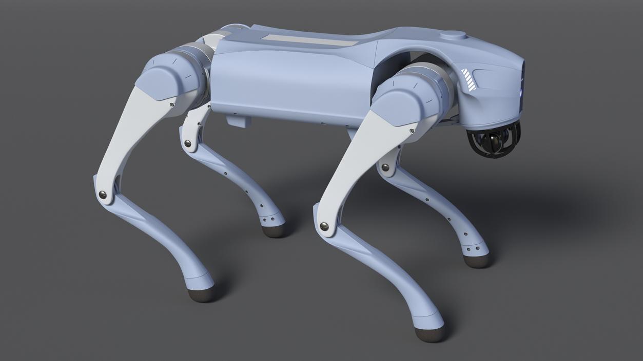 3D Unitree Robotic Dog 2