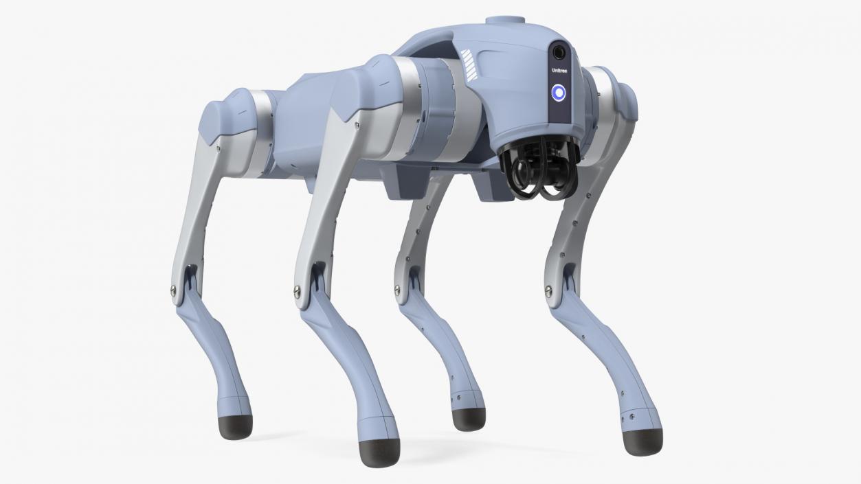 3D Unitree Robotic Dog 2