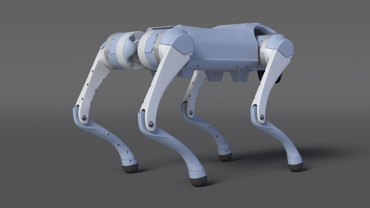 3D Unitree Robotic Dog 2