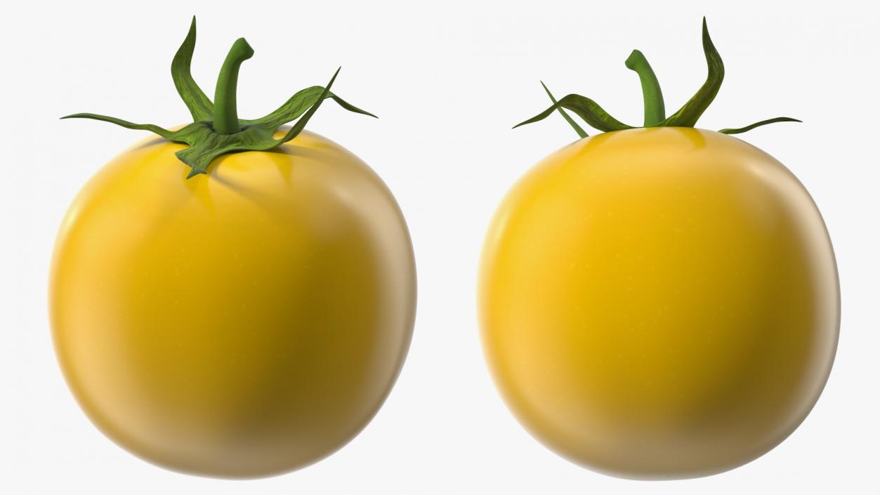 3D model Yellow Cherry Tomato