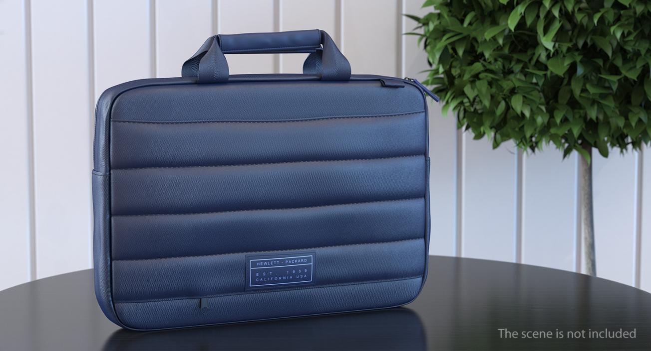 3D Toploader Laptop Bag HP model