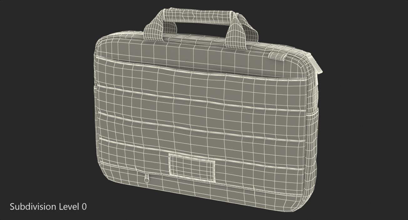 3D Toploader Laptop Bag HP model