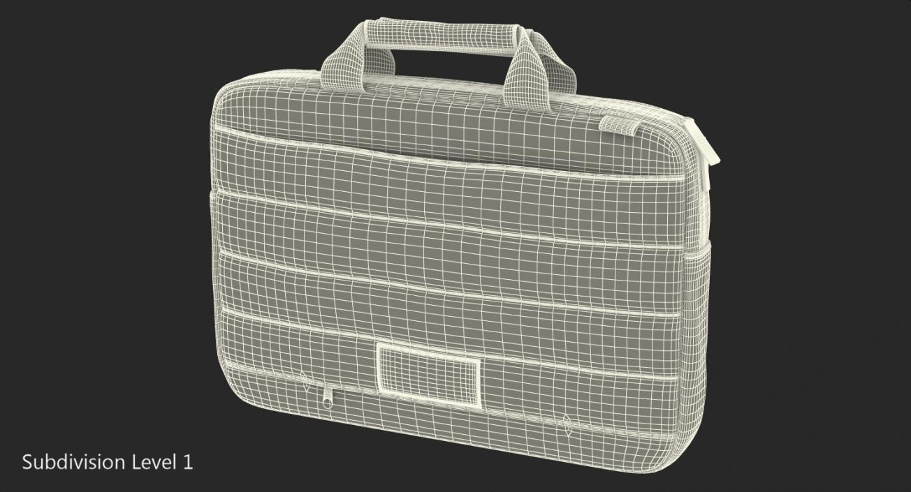 3D Toploader Laptop Bag HP model