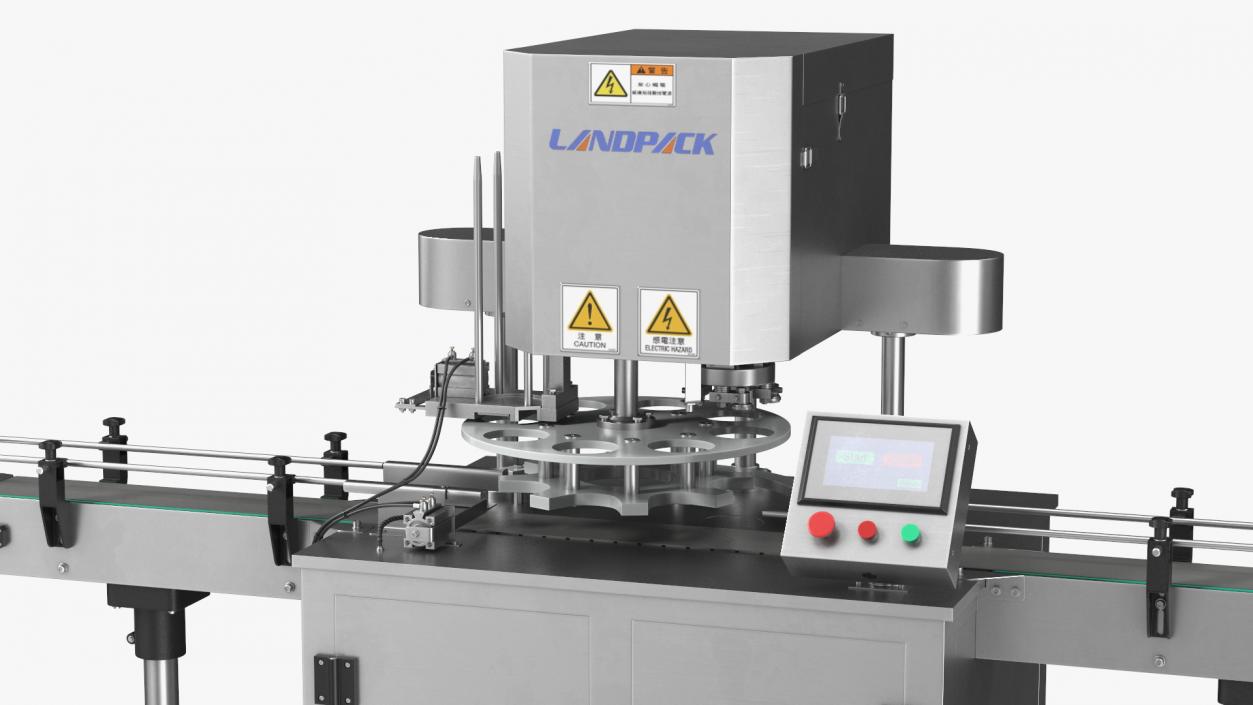 LandPack Snack Packaging Machine Line 3D