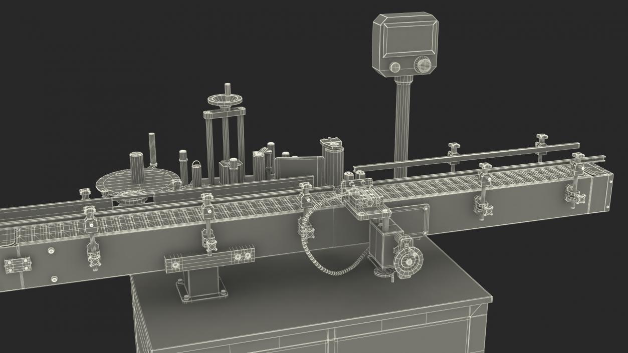 LandPack Snack Packaging Machine Line 3D