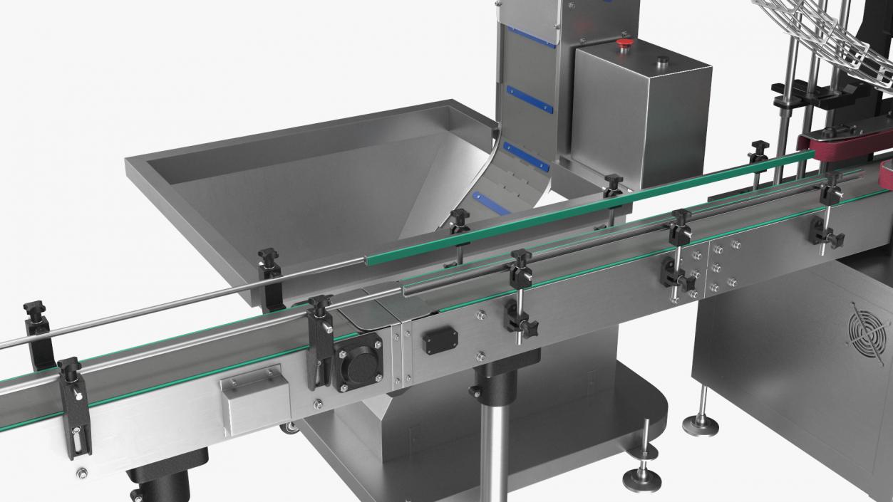 LandPack Snack Packaging Machine Line 3D