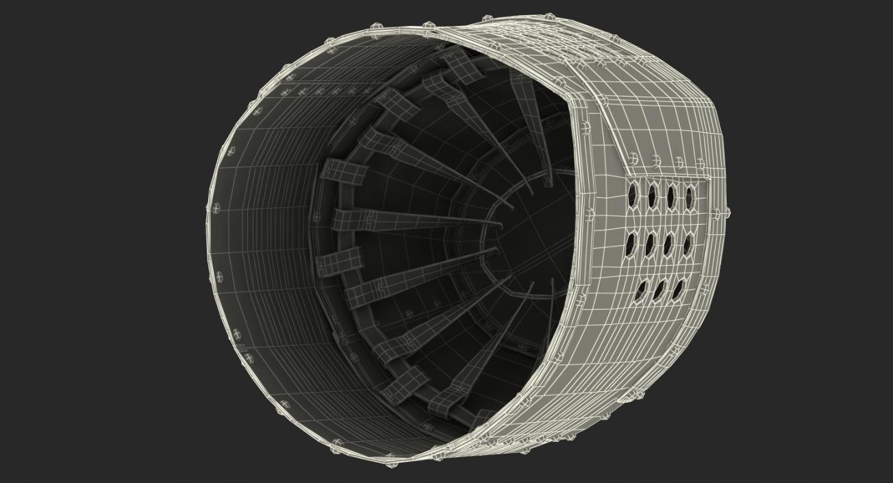 3D model Topfhelm Helmet