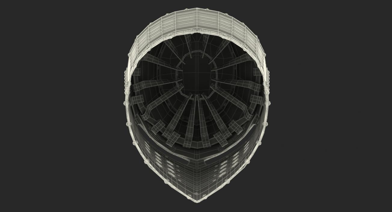 3D model Topfhelm Helmet