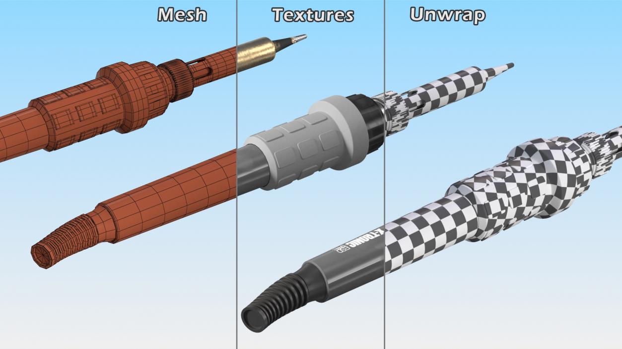 X Tronic ESD Safe Soldering Iron 3D