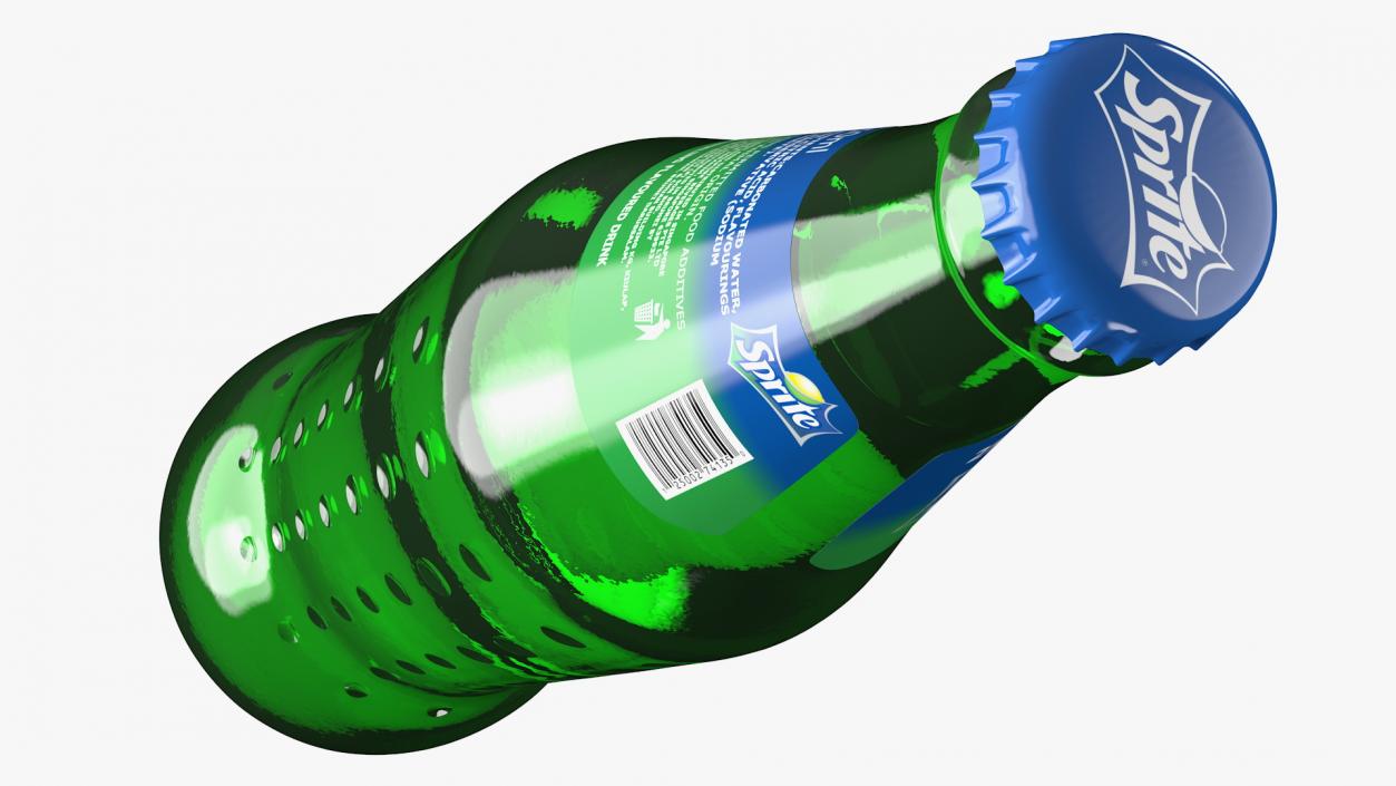 3D Sprite Bottles and Packages Collection model