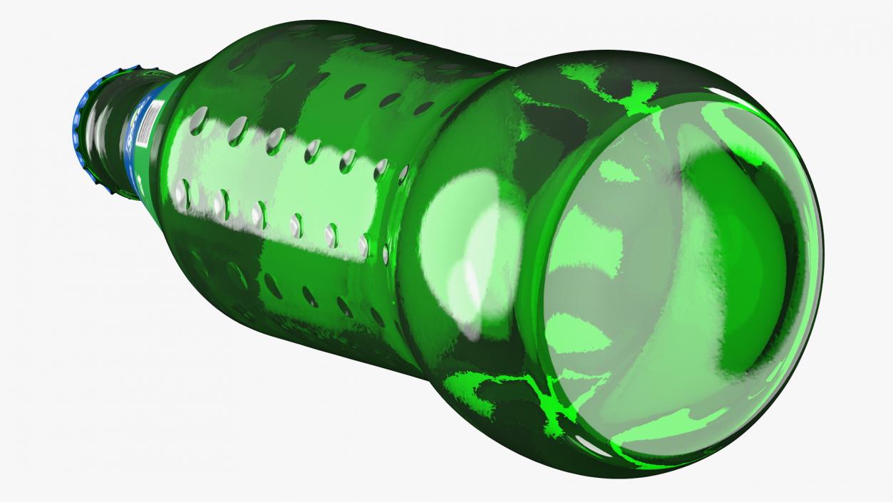 3D Sprite Bottles and Packages Collection model