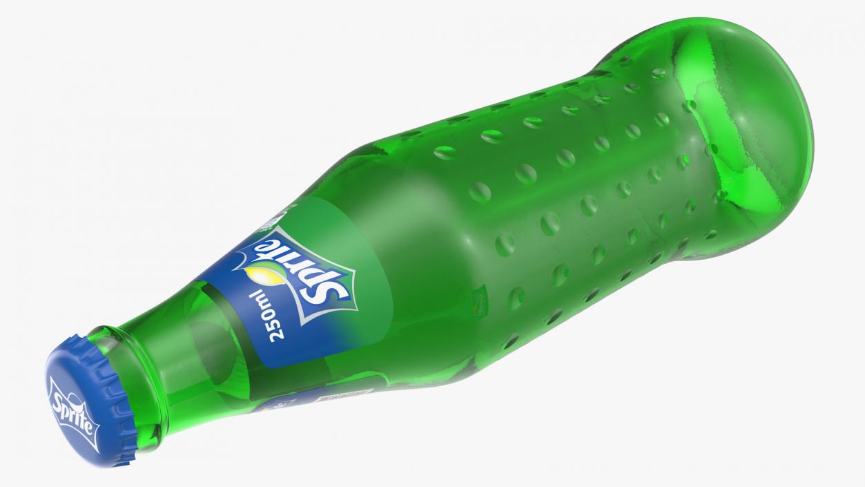 3D Sprite Bottles and Packages Collection model