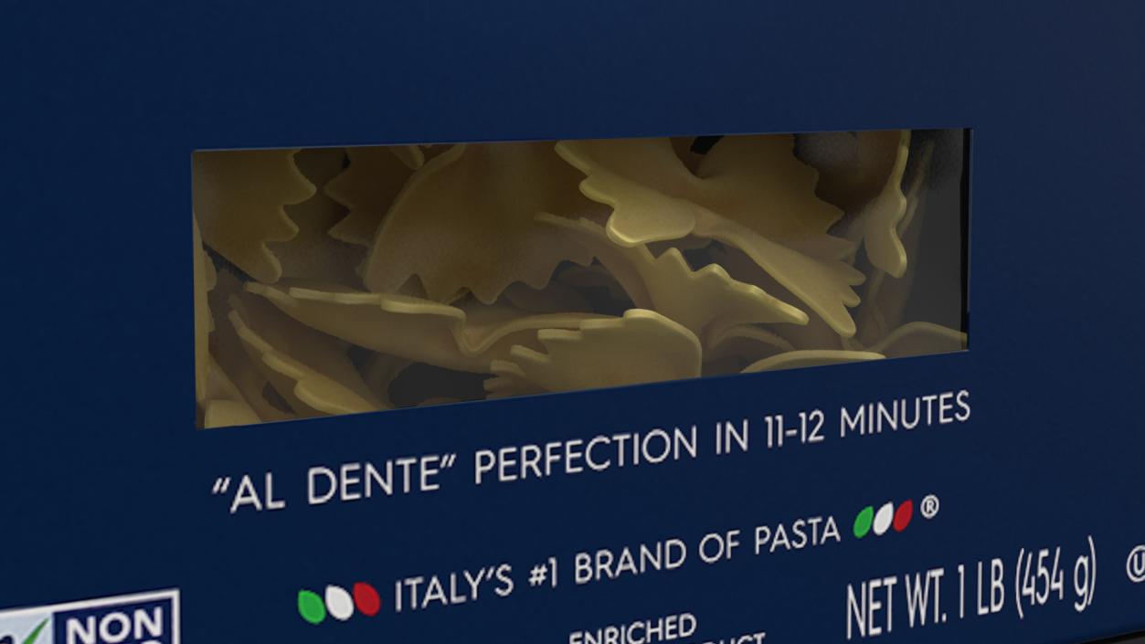 Box Farfalle 3D