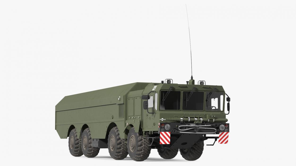 3D 300P Bastion-P Mobile Defence Missile System Rigged