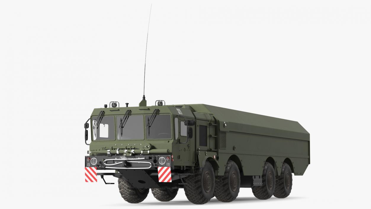 3D 300P Bastion-P Mobile Defence Missile System Rigged