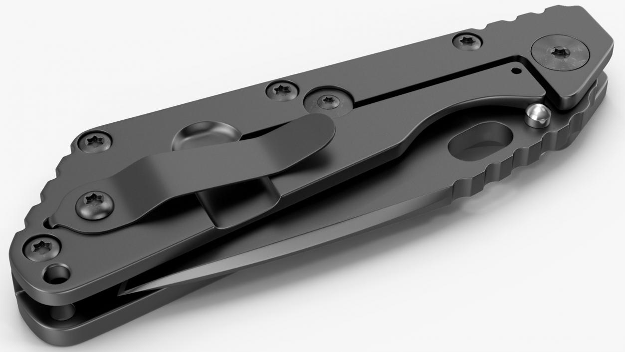 Tactical Folding Pocket Knife 3D model