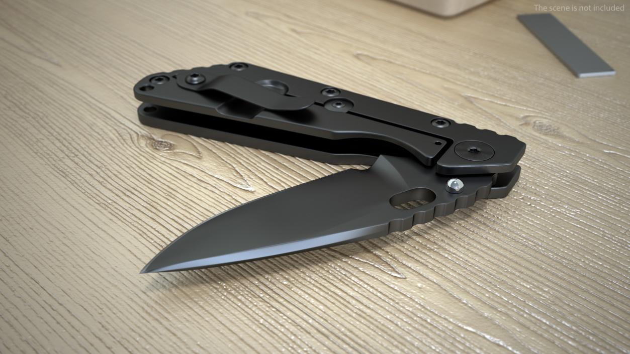 Tactical Folding Pocket Knife 3D model