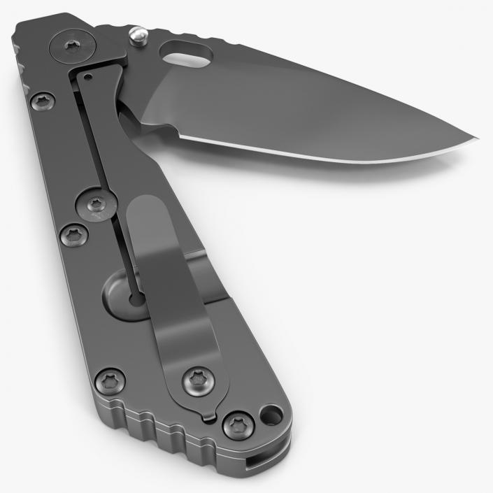 Tactical Folding Pocket Knife 3D model