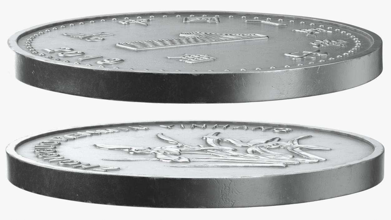 Yi Jiao Coin 3D