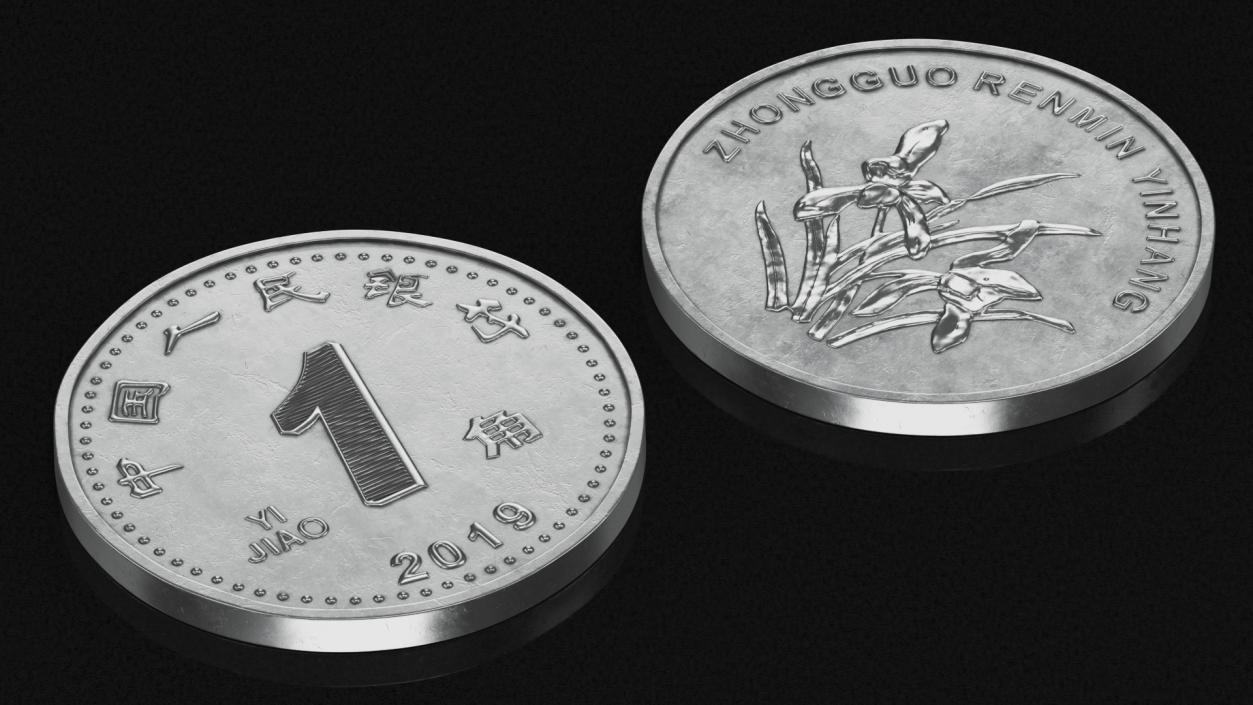 Yi Jiao Coin 3D