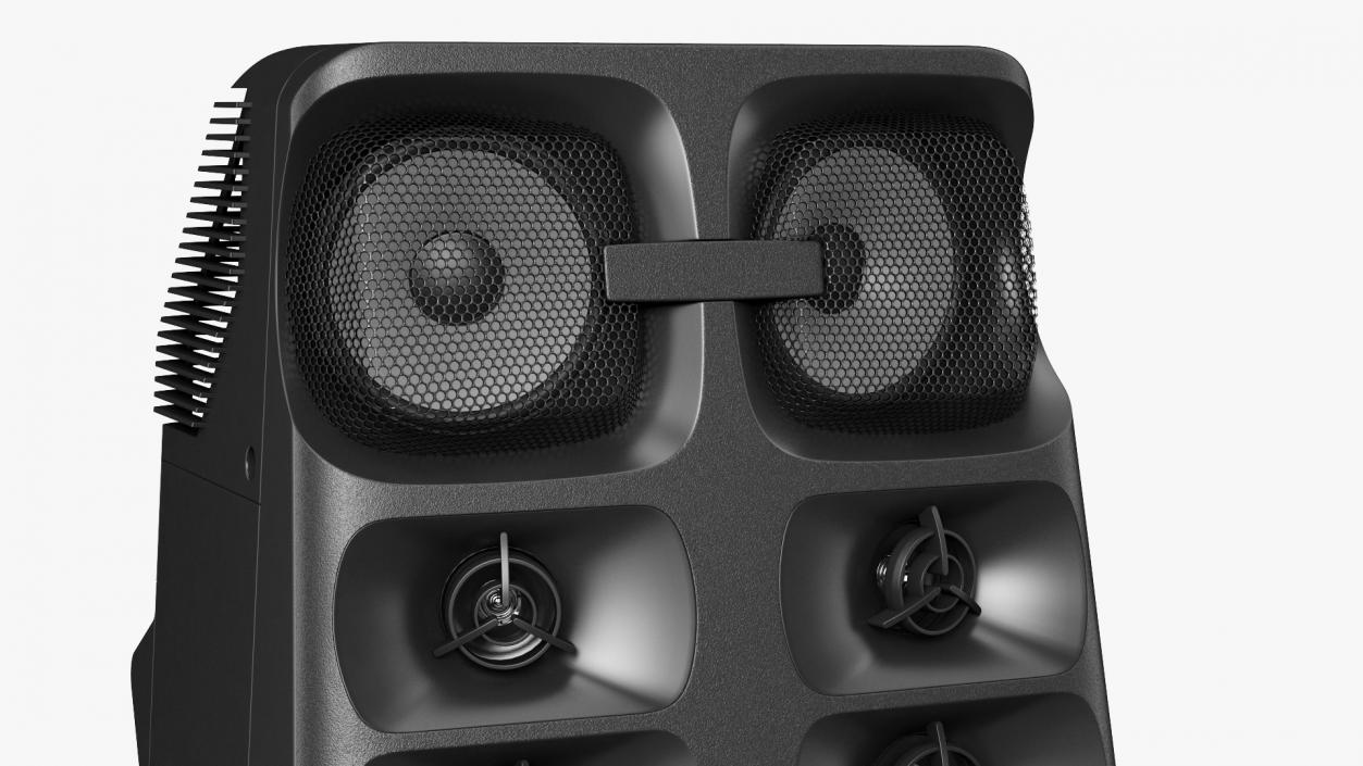 All in One High Power Audio System 3D model