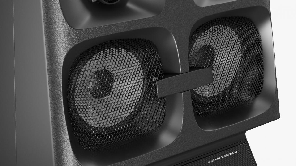 All in One High Power Audio System 3D model